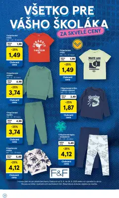 Chlapčenské legíny - dvojbalenie, Chlapčenské legíny - dvojbalenie, Vel'.: 1,5-8 rokov │ platný od 11.08.2025 | Strana: 20