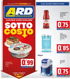 Anteprima del volantino Volantino ARD Discount	 valido a partire dal 03.11.2025