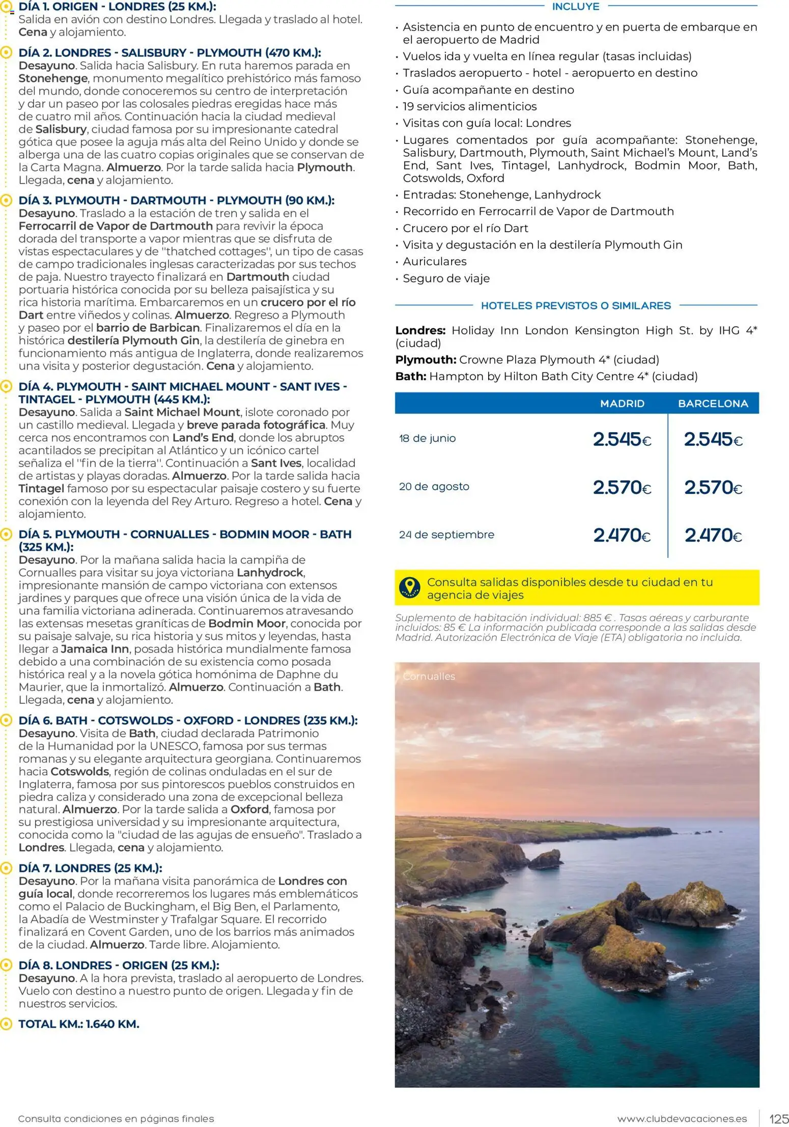 Viajes El Corte Inglés Club de Vacaciones │ válido desde el 01.02.2026 | Página: 125 | Productos: Ginebra, Auriculares