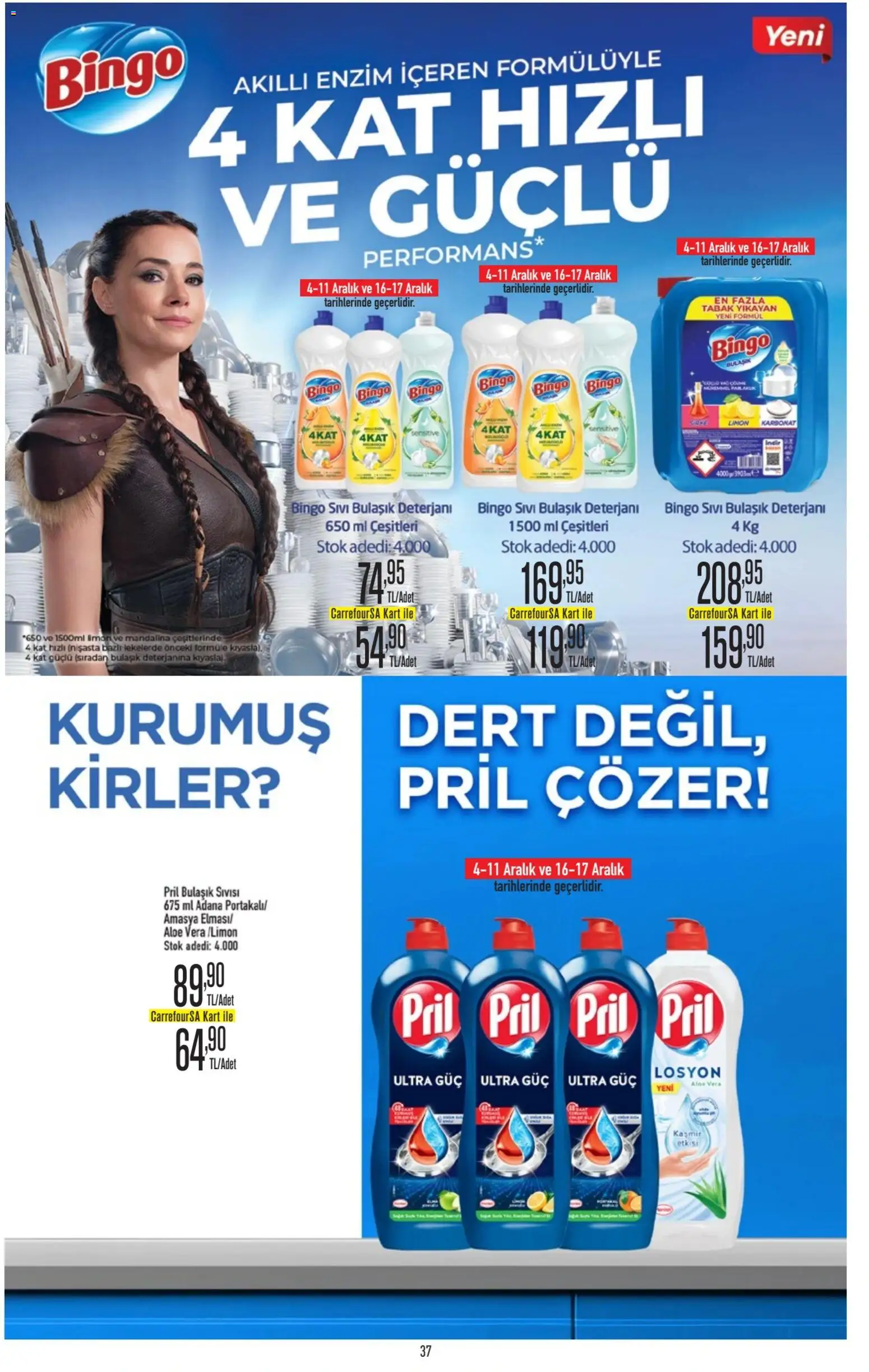 CarrefourSA Katalog - 04.12.2025 tarihinden itibaren geçerlidir | Sayfa: 36 | Ürünler: Bulaşık deterjanı, Mandalina, Limon