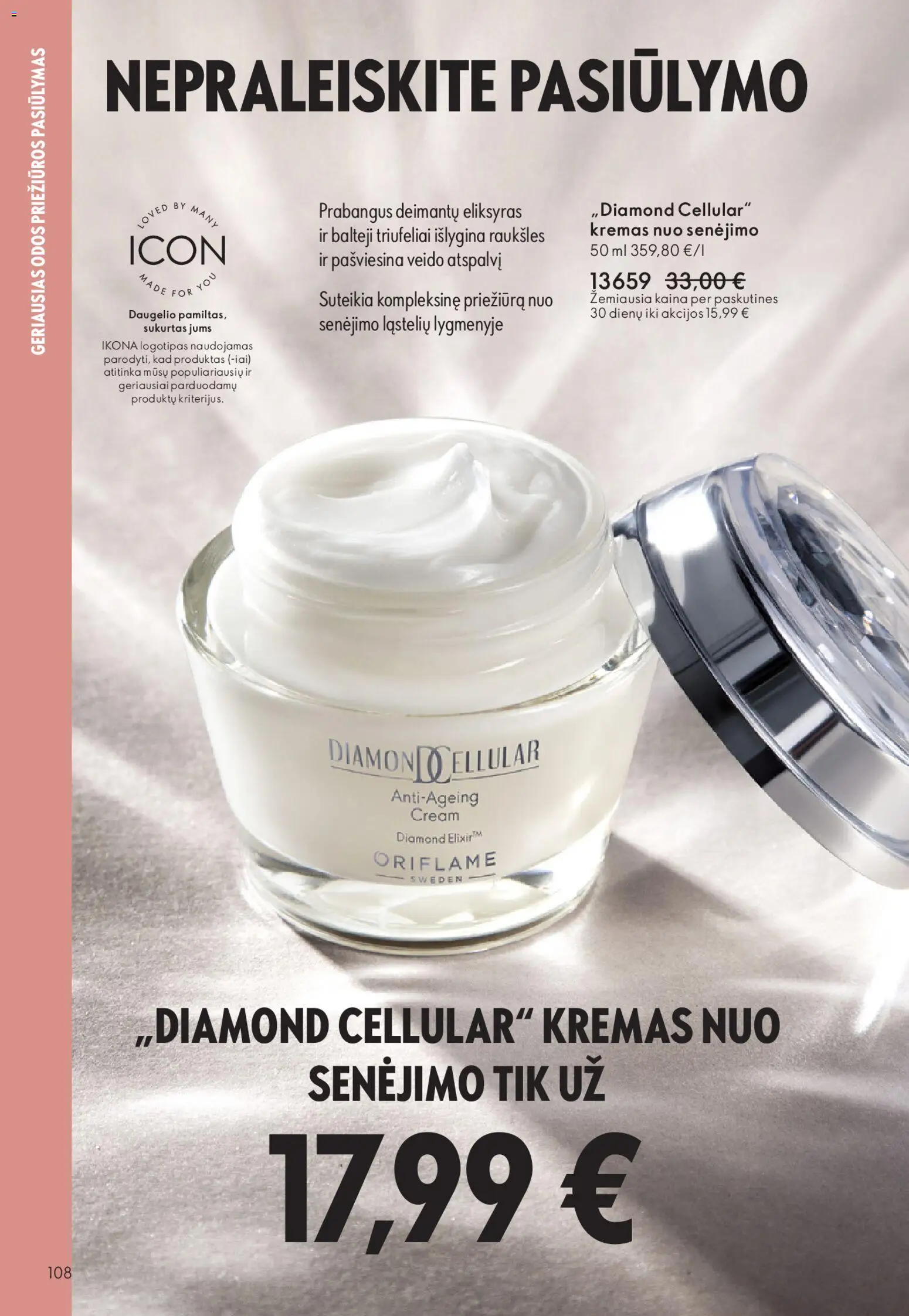 Oriflame akcijos nuo 31.12.2025 | Puslapis: 108 | Prekių: Kremas