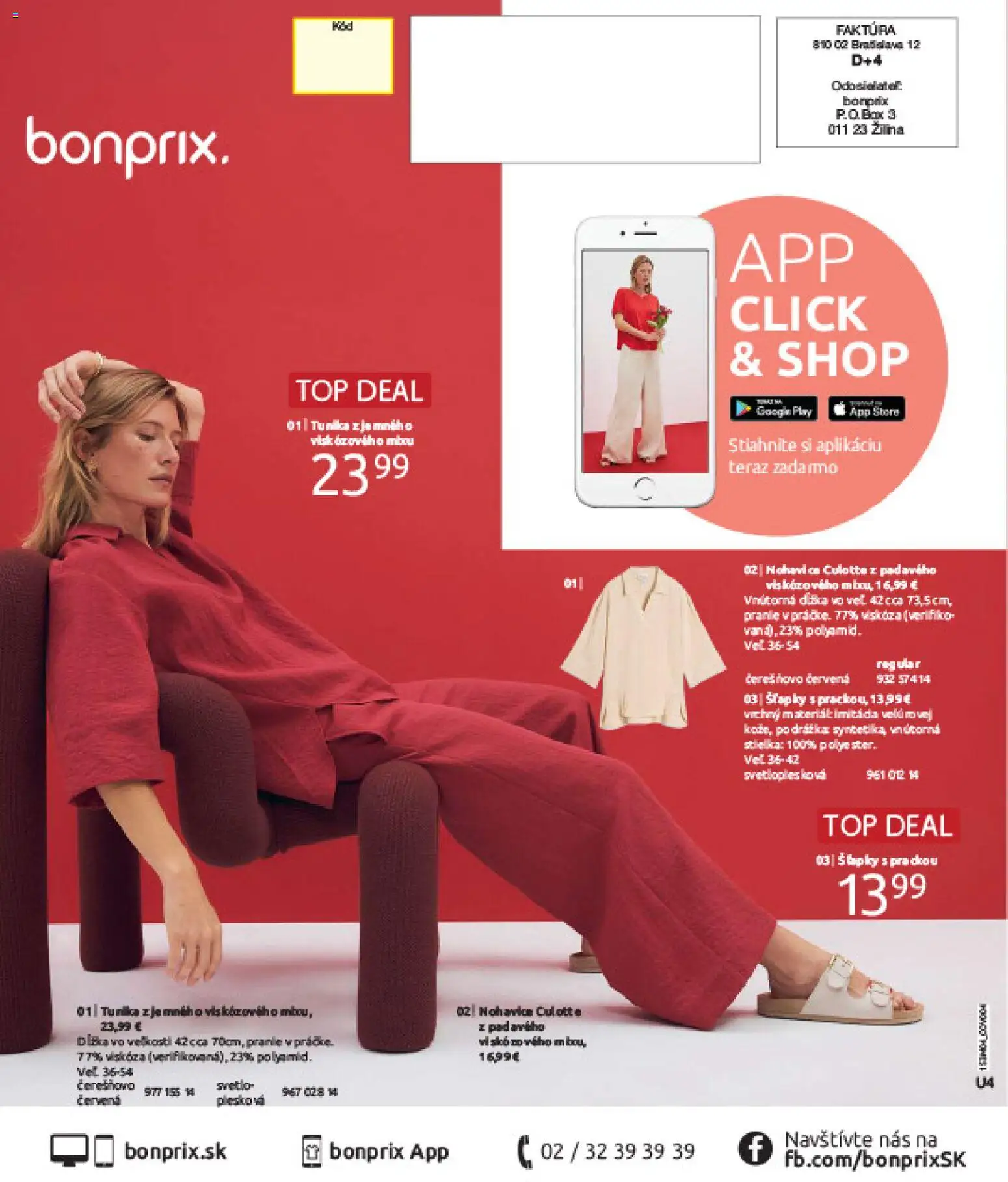 Nové Bonprix akcie – leták je platný od 31.03.2026 | Strana: 76 | Produkty: Svetlo, Nohavice