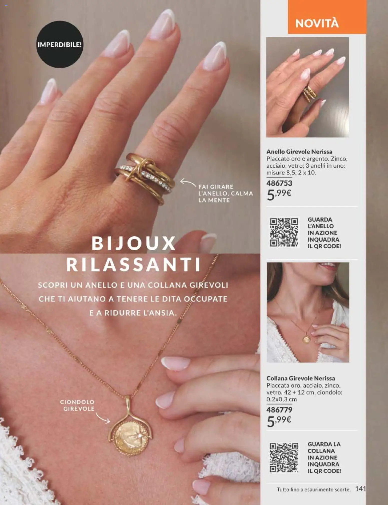 Volantino Avon del 01.02.2026 | Pagina: 141 | Prodotti: Collana, Anello