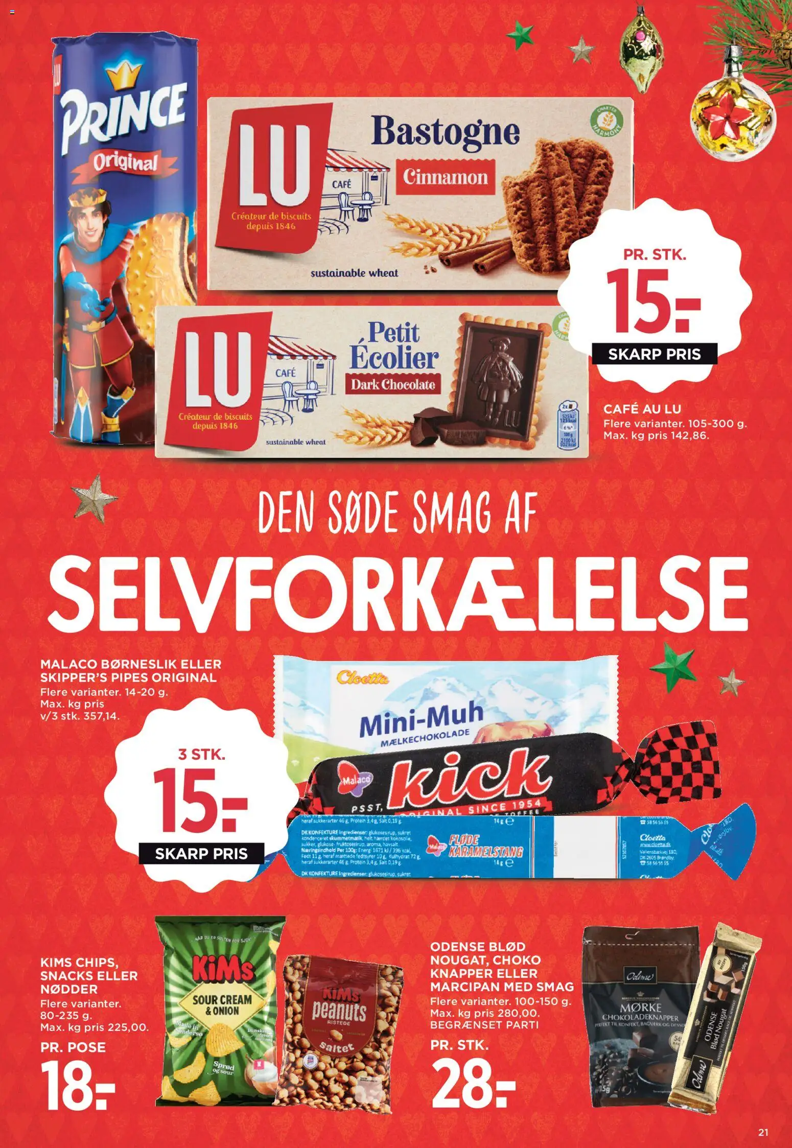 Meny tilbudsavis – gyldig fra 21.11.2025 | Side: 36 | Produkter: Peanuts, Salt, Marcipan, Nougat