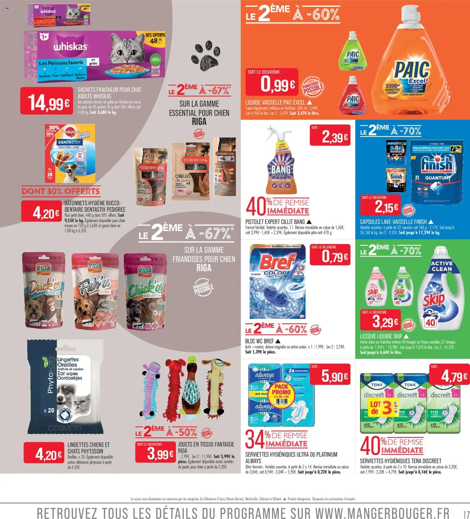 {H1} | Page: 17 | Produits: Thon, Lessive, Saumon, Gelée