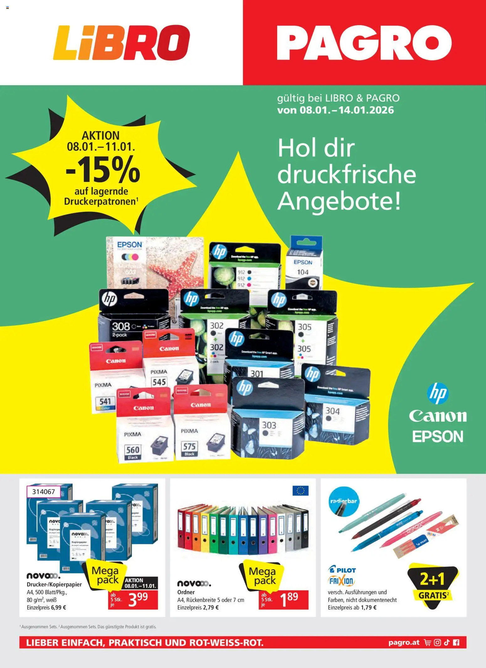 Libro Flugblatt gültig ab 08.01.2026 | Seite: 1