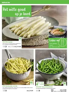 bofrost folder - Voorbeeld van een folder van bofrost, geldig van 01.03.2026 | Pagina: 34 | Producten: Asperges, Bord