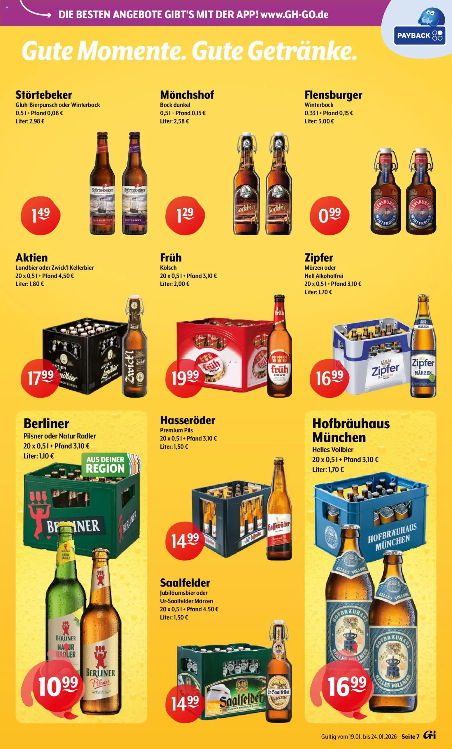 Getränke Hoffmann Prospekt 	 – gültig ab 19.01.2026 | Seite: 7