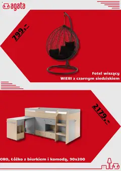 Salony Agata Gazetka od 02.07.2025 | Strona: 6 | Produkty: Łóżko, Fotel