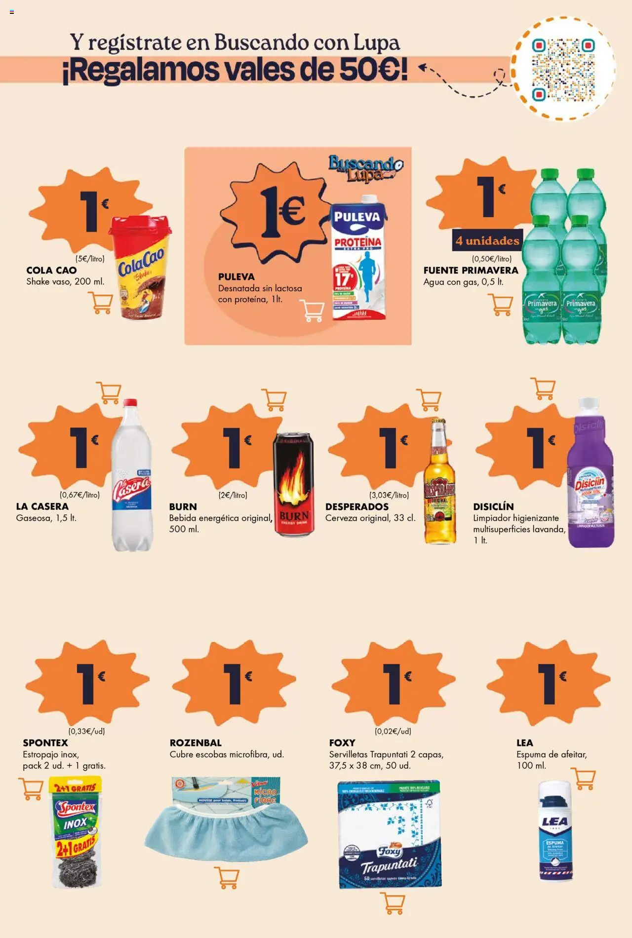 Lupa Supermercados folleto │ válido desde el 16.10.2025 | Página: 3 | Productos: Cerveza, Παρμεζάνα