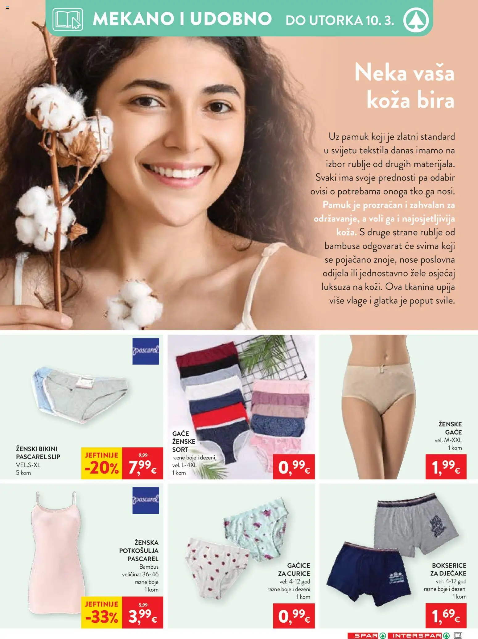 Spar katalog | vrijedi od 25.02.2026 | Stranica: 25 | Proizvodi: Gaćice, Bokserice