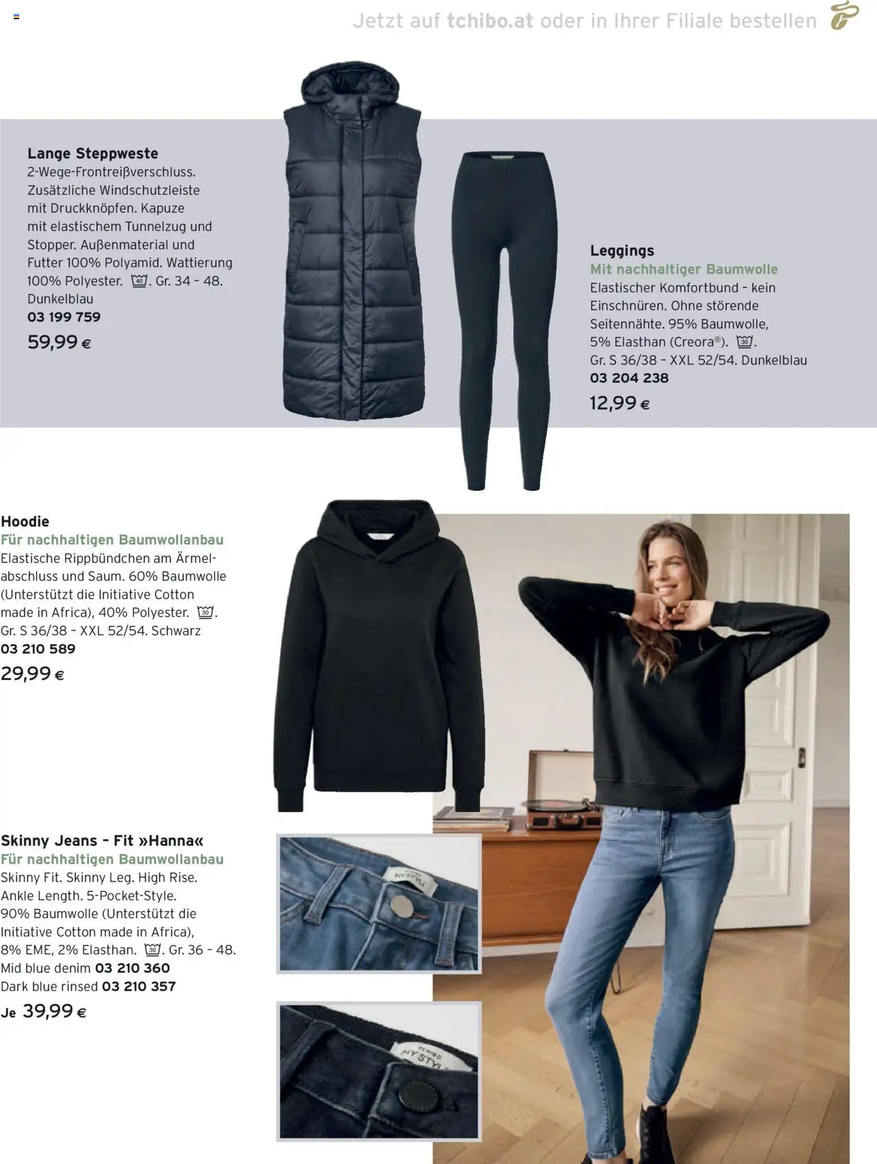 Tchibo Eduscho Katalog Herbst 2025 gültig ab 12.09.2024 | Seite: 93 | Produkte: Leggings, Jeans