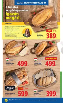 Lidl Akciós újság - amely érvényes a következő dátumtól: 12.02.2026 | Oldal: 4