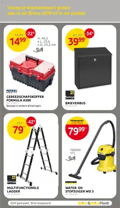  | Pagina: 33 | Producten: Stofzuiger, Ladder