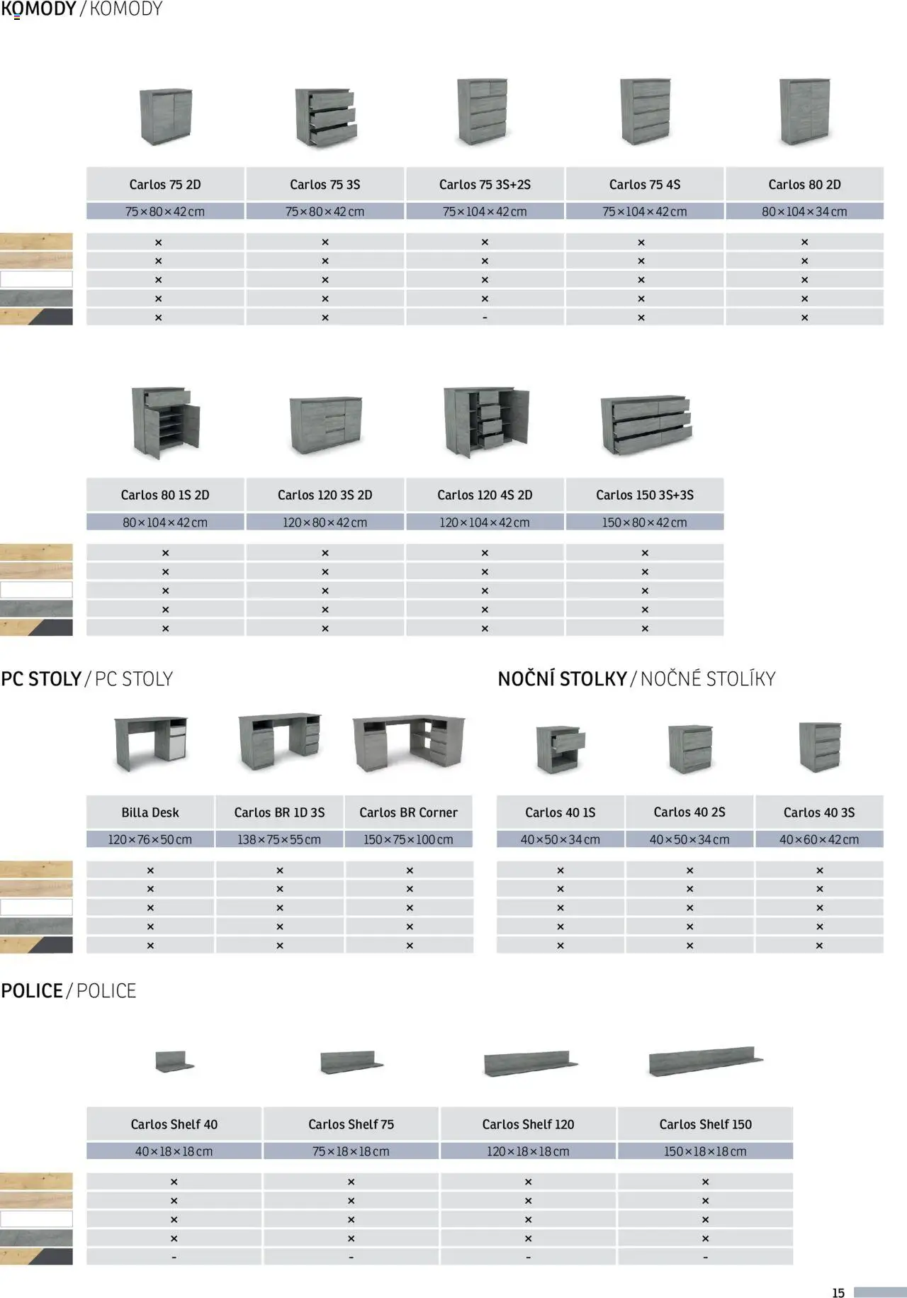 Nové ASKO nábytok akcie – leták je platný od 17.04.2024 | Strana: 15