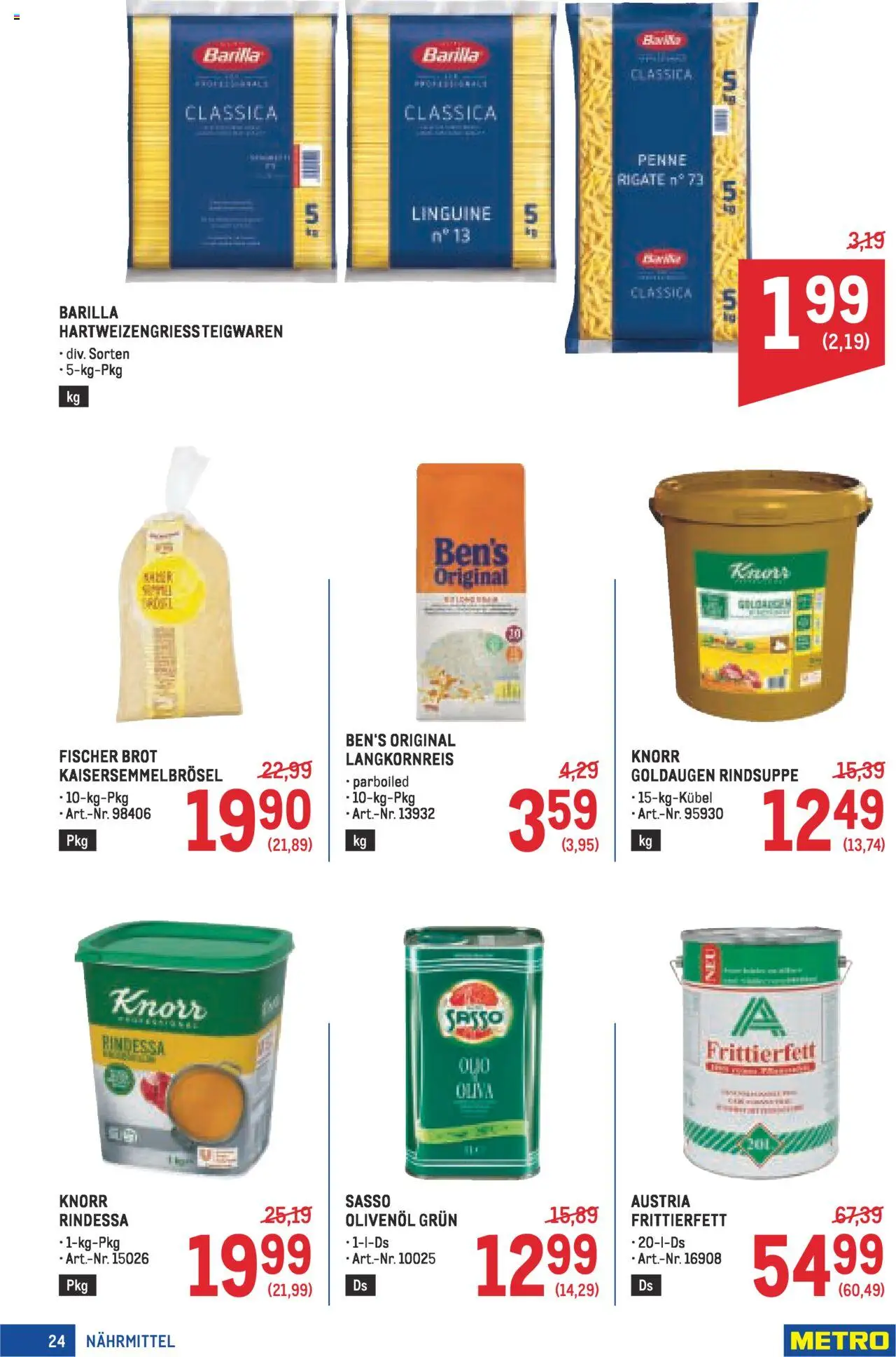 Metro Angebote Profi gültig ab 21.08.2025 | Seite: 24 | Produkte: Brot