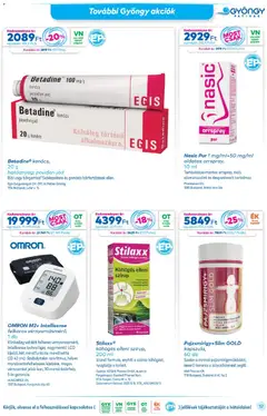 Gyöngy Patikák Akciós újság - amely érvényes a következő dátumtól: 01.02.2026 | Oldal: 17