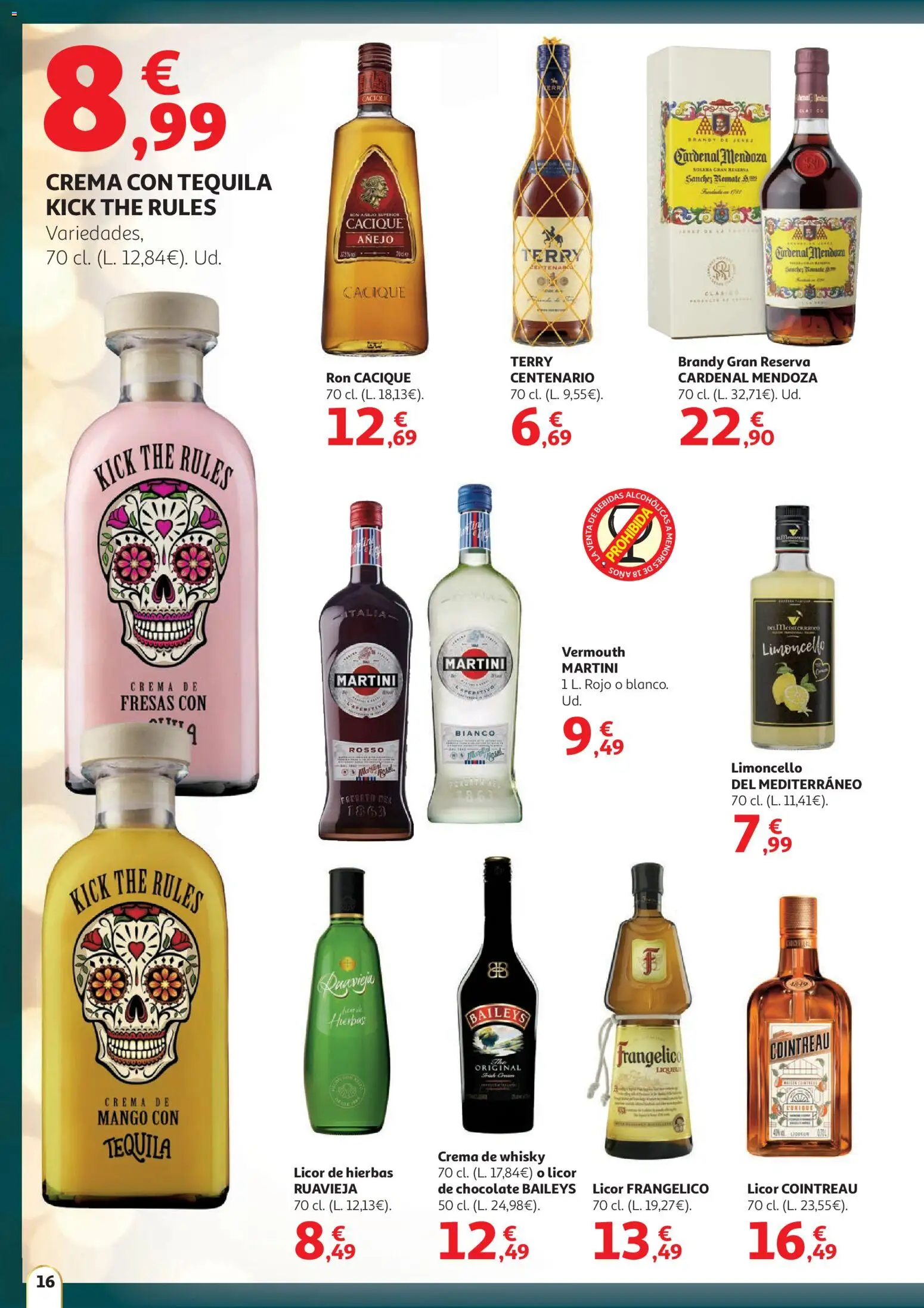 Alcampo -  Cat SST │ válido desde el 11.12.2025 | Página: 16 | Productos: Licor, Fresas, Ρούτερ, Μαύρο πιπέρι