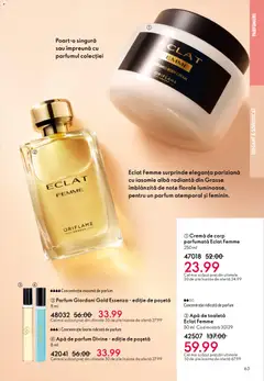 Ofertele Oriflame valabile de la 23.12.2025 | Pagină: 63 | Produse: Apă de parfum, Body, Parfum, Cremă de corp