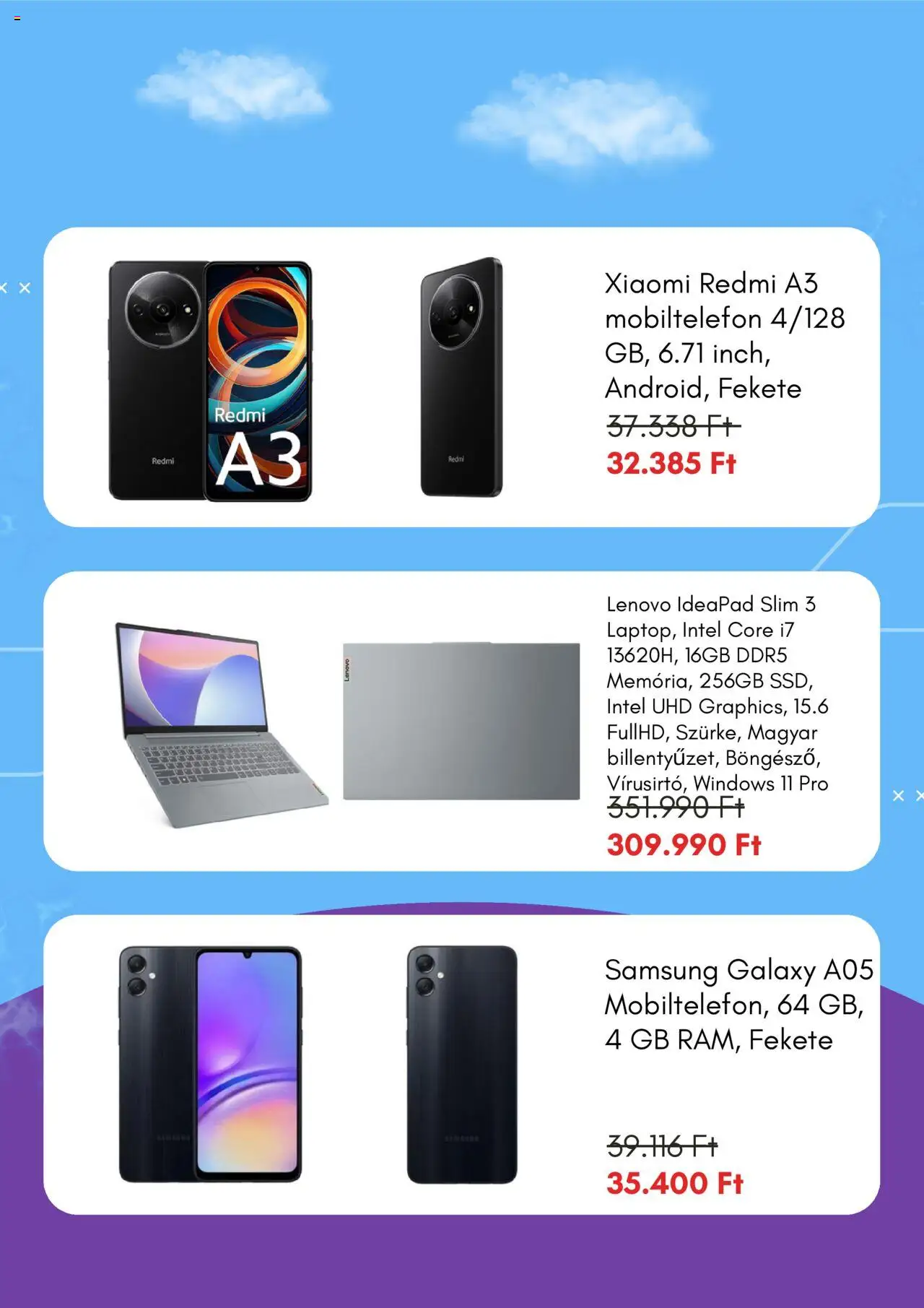 eMAG akciós ujság - amely érvényes a következő dátumtól: 26.08.2025 | Oldal: 6 | Termékek: Xiaomi, Samsung