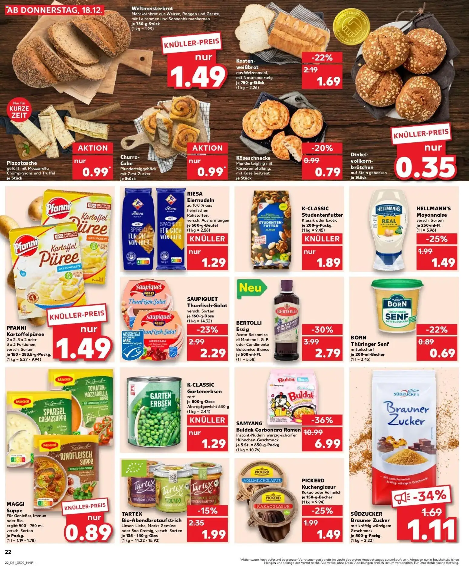 Kaufland prospekt Chemnitz	 – gültig ab 22.12.2025 | Seite: 22 | Produkte: Essig, Mozzarella, Avocado, Pizza