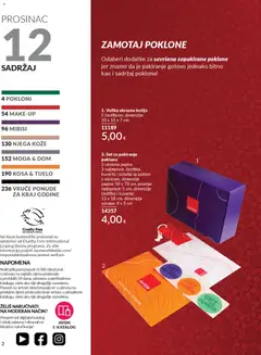 Avon - Katalog - Pregled kataloga iz trgovine Avon, vrijedi od 01.12.2025 | Stranica: 6 | Proizvodi: Kuverte, Kutija