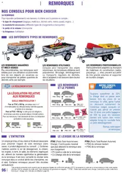 l'auto E.Leclerc - Prévisualisation de l'auto E.Leclerc Le guide auto & 2 roues valide à partir de 22.04.2025 | Page: 96 | Produits: Poids, Remorque, Sel