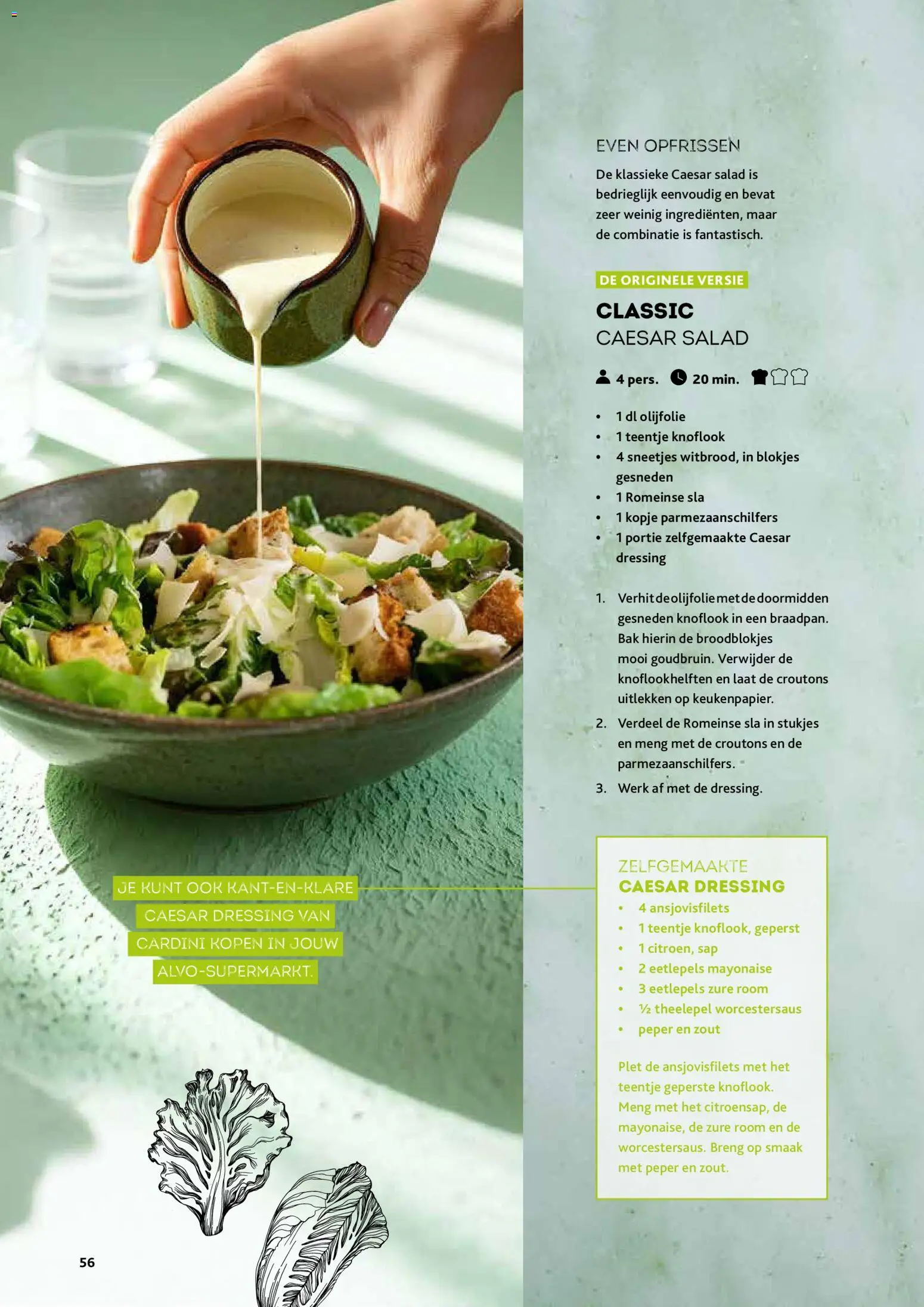 {H1} | Pagina: 56 | Producten: Knoflook, Peper, Keksajt, Sla