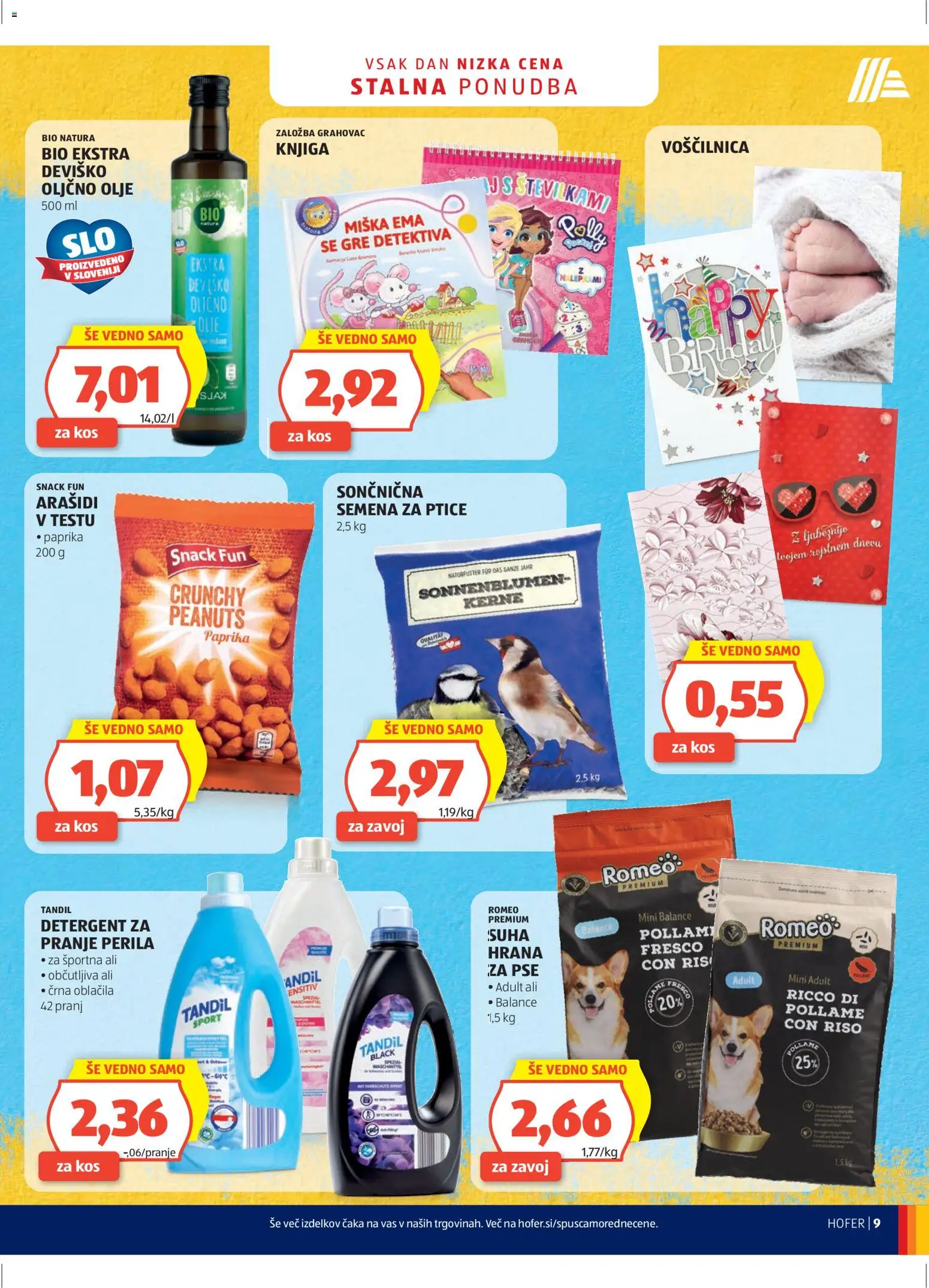 Hofer SI katalog | vrijedi od 25.03.2026 | Stranica: 9 | Proizvodi: Paprika