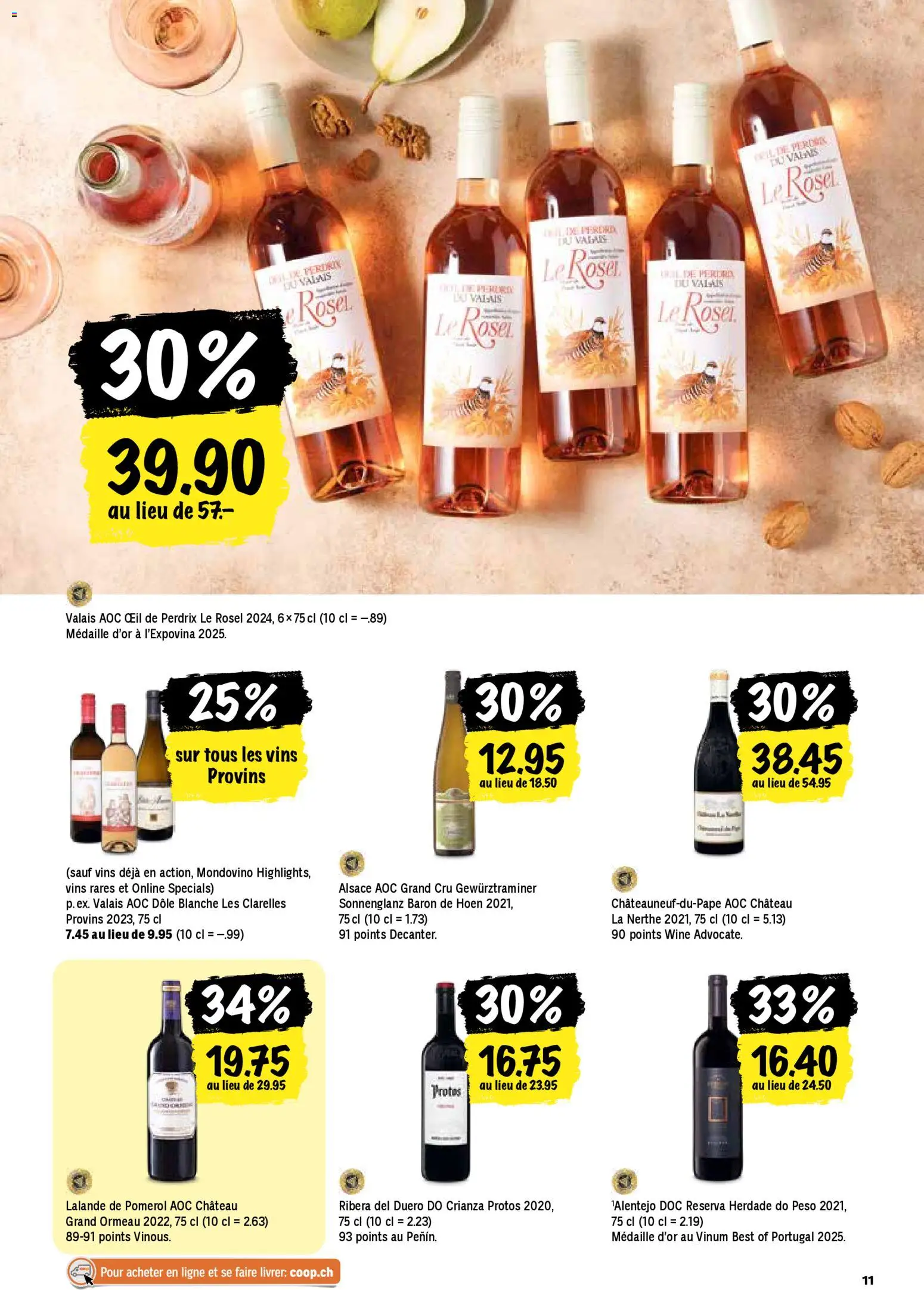Coop - Les actions de la semaine – gültig ab 30.10.2025 | Seite: 11