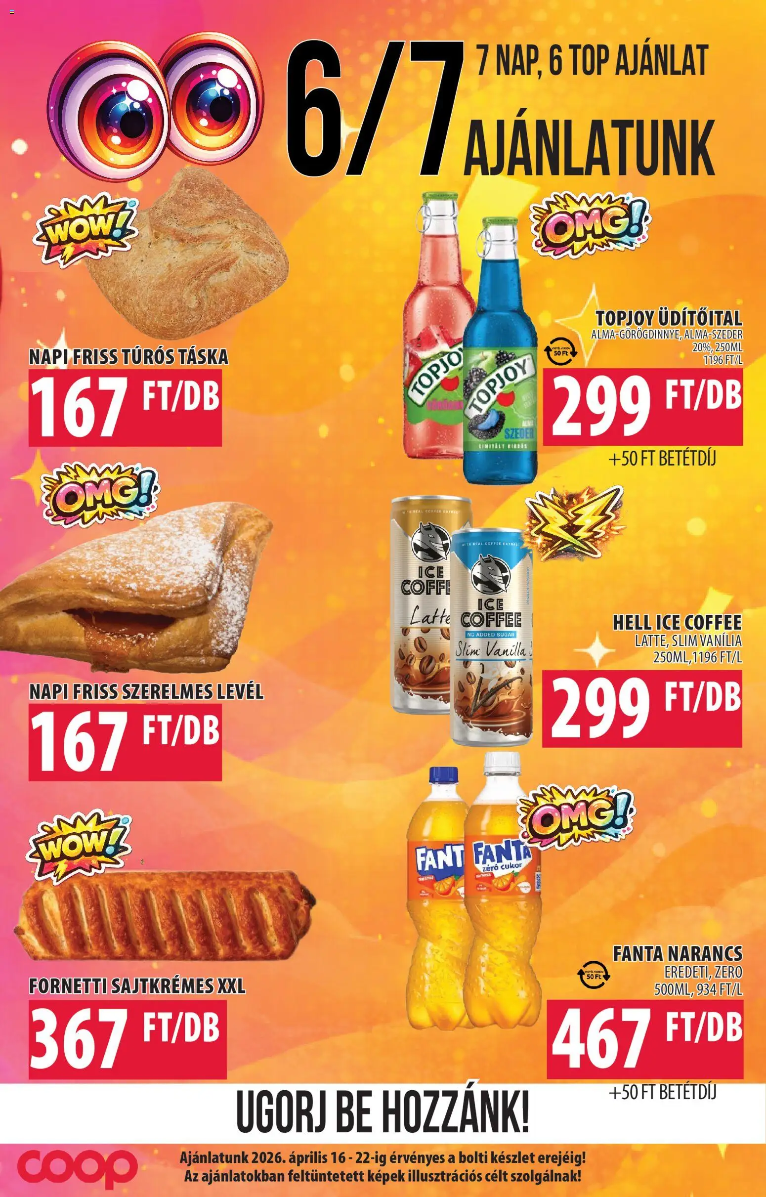 COOP Szolnok akciós ujság - amely érvényes a következő dátumtól: 16.04.2026 | Oldal: 4
