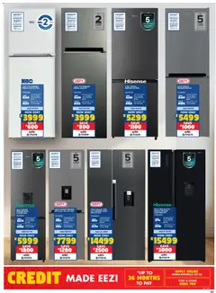 Russells specials catalogue – valid from 16.04.2026 | Page: 3 | Products: Freezer, Freezer fridge, Fridge, Light