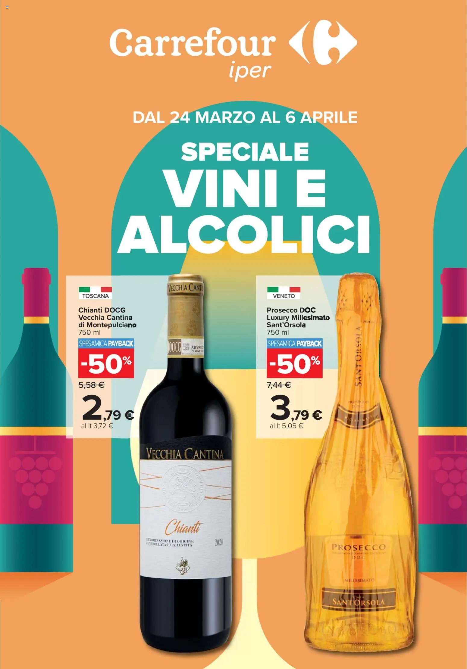 Volantino Carrefour del 24.03.2026 | Pagina: 1 | Prodotti: Prosecco