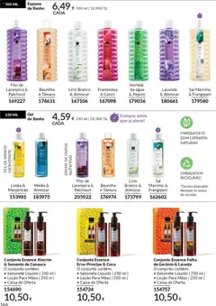 Pré-visualização Gel de Banho Limão & Manjericão, 250 ml Gel de Banho Hidratante Limão & Manjericão válido de 01.04.2026 | Página: 166 | Produtos: Gel de banho, Sal, Sabonete, Banho