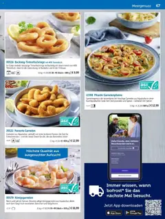 Bofrost Katalog ab 07.09.2025 gültig | Seite: 67 | Produkte: Garnelen, Soße, Backofen, Sahne