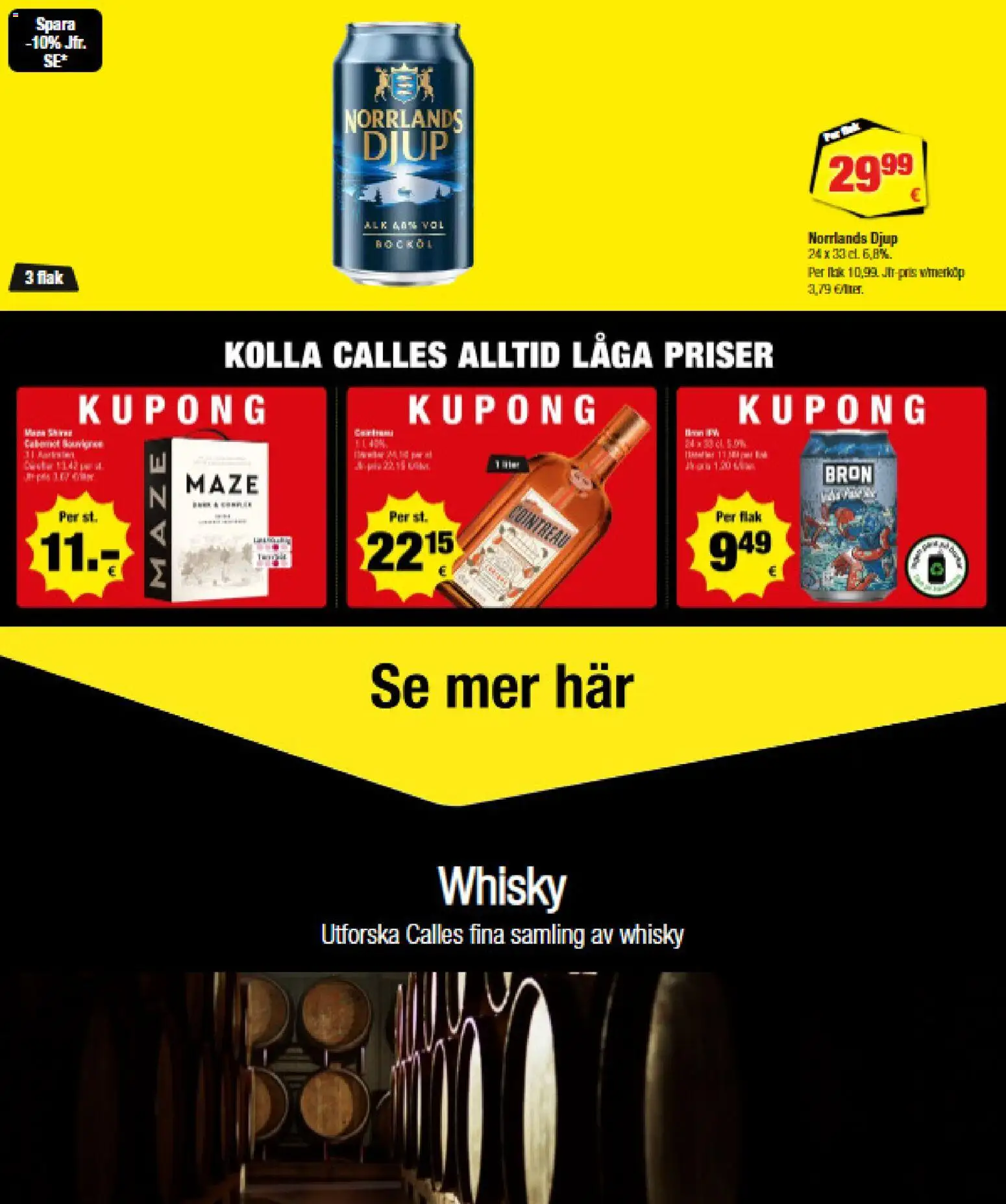 Calle tilbudsavis – gyldig fra 02.01.2026 | Side: 2 | Produkter: Whisky