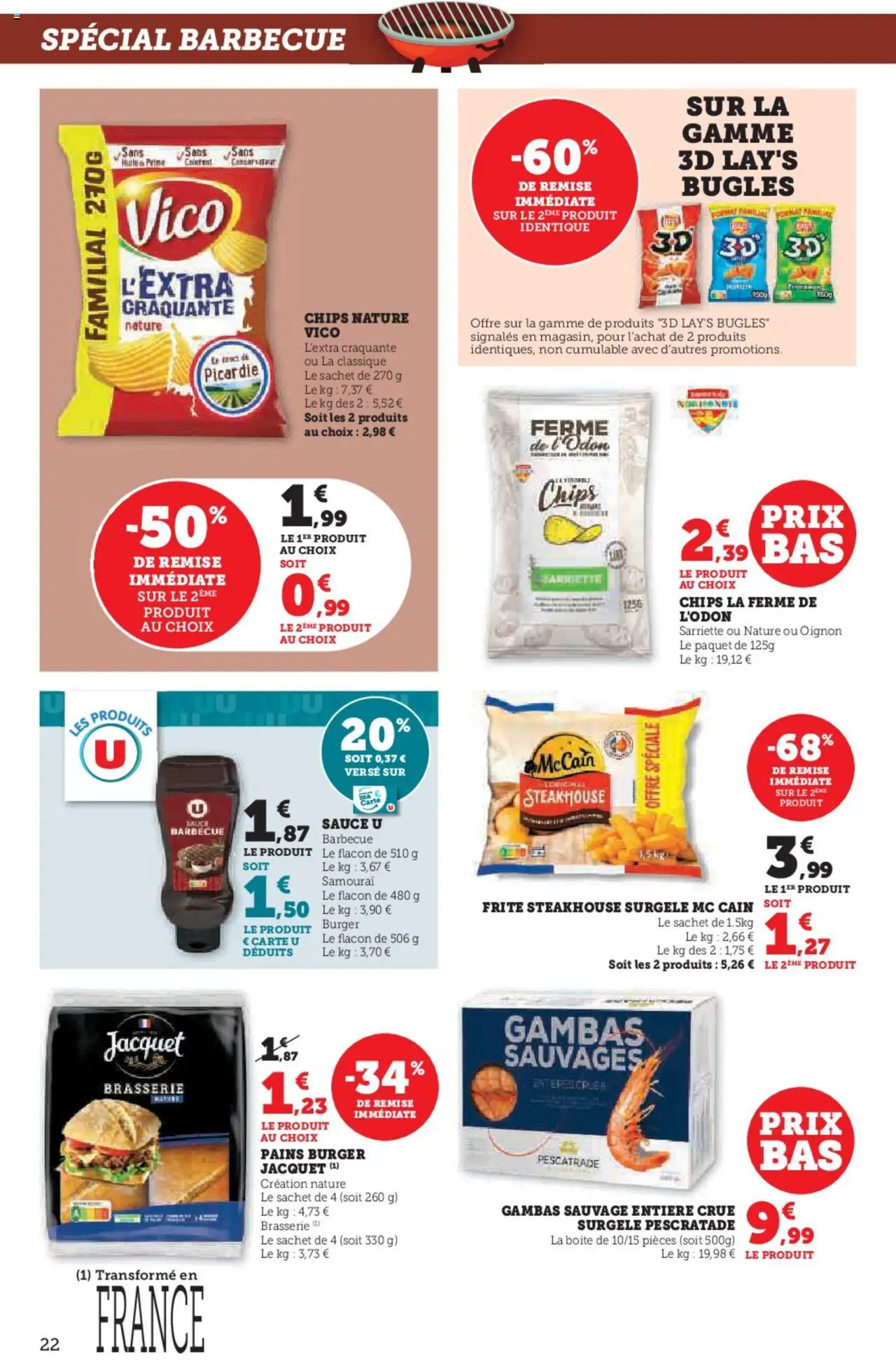  | Page: 22 | Produits: Barbecue, Oignon, Chips
