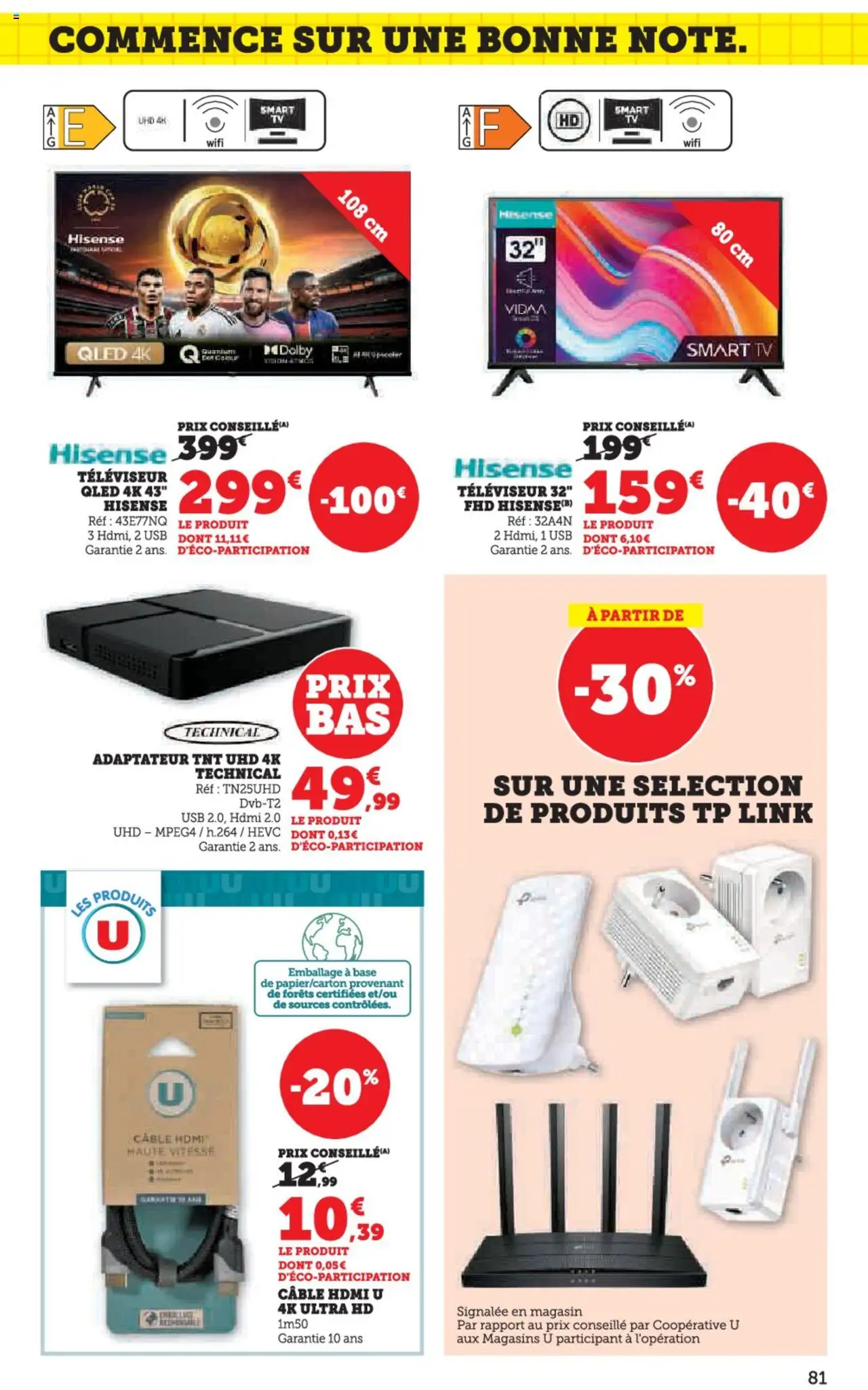  | Page: 81 | Produits: Adaptateur, USB, Base, Smart TV