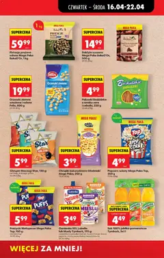 Pogląd oferty "Daktyle suszone Mega Paka BakaD'Or, 500 g, Daktyle suszone" - ważna od 16.04.2026 | Strona: 59