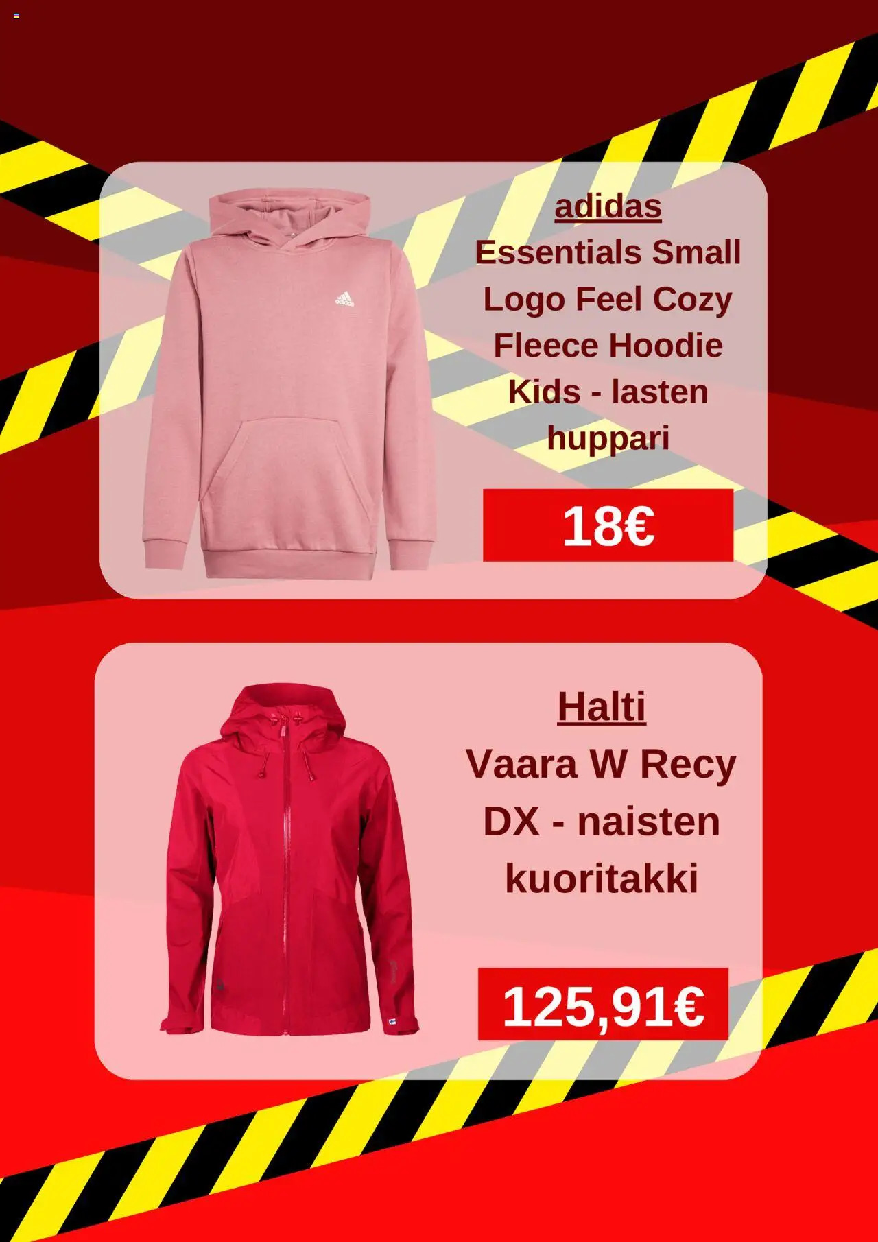 Budget Sport tarjoukset – voimassa 26.09.2025 alkaen | Sivu: 2 | Tuotteet: Huppari, Kuoritakki