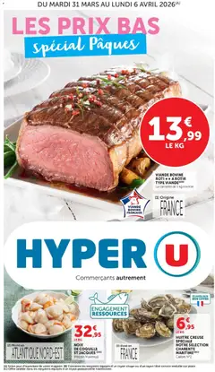 Hyper U - Prévisualisation de Hyper U - Pâques à prix bas valide à partir de 31.03.2026