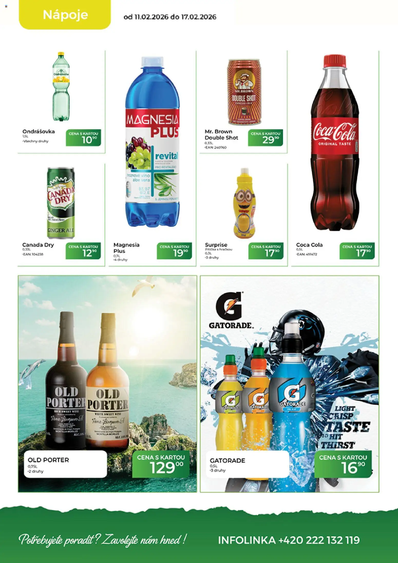 Tamda Foods leták od 11.02.2026 | Strana: 10 | Produkty: Ondrášovka, Ginger Ale, Aloe vera, Cola