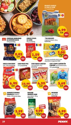Catalog PENNY – valabil de la 06.08.2025 | Pagină: 19 | Produse: Cuptor, Cartofi, Bant, Sare