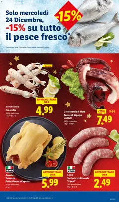 Anteprima del volantino Salsiccia tradizionale "4 pepi", 360 g confezione valido a partire dal 21.12.2025 | Pagina: 5