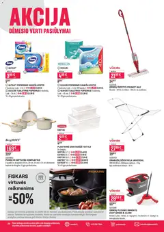 Senukai leidinys galioja nuo 30.04.2026 | Puslapis: 28 | Prekių: Džiovykla, Keptuvė, Rankšluostis, Kibiras