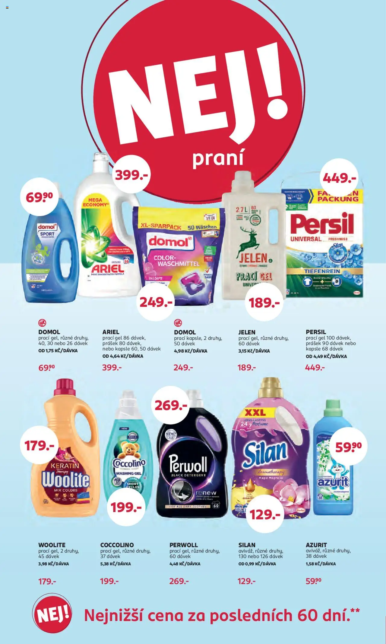 Rossmann leták od 10.09.2025 | Strana: 18 | Produkty: Coccolino, Ariel, Silan, Persil