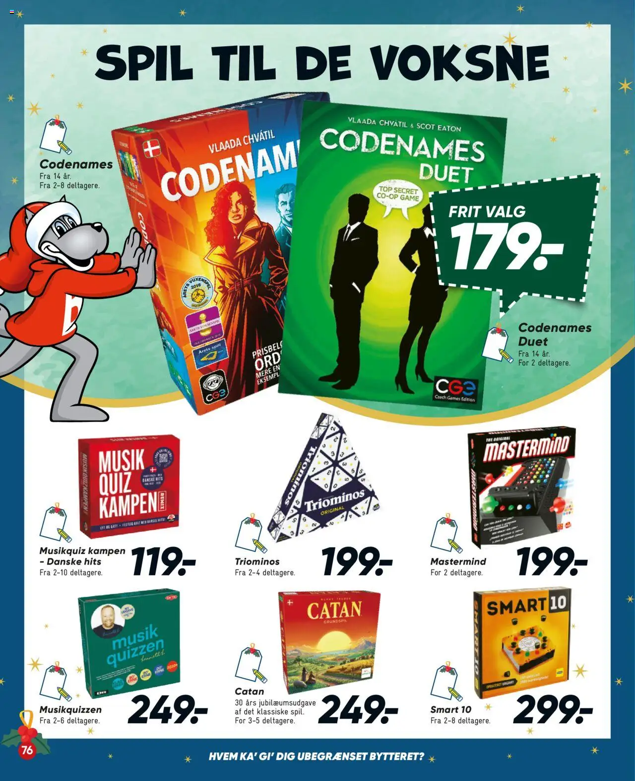 Bilka tilbudsavis – gyldig fra 10.10.2025 | Side: 76 | Produkter: Spil