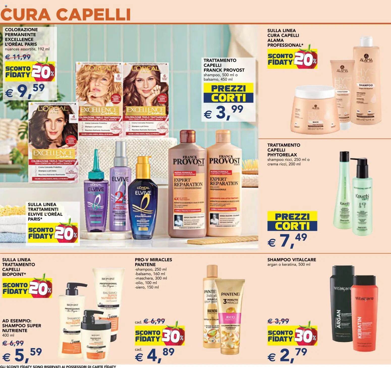 Volantino Esselunga S del 29.01.2026 | Pagina: 10 | Prodotti: Shampoo, Balsamo, Crema