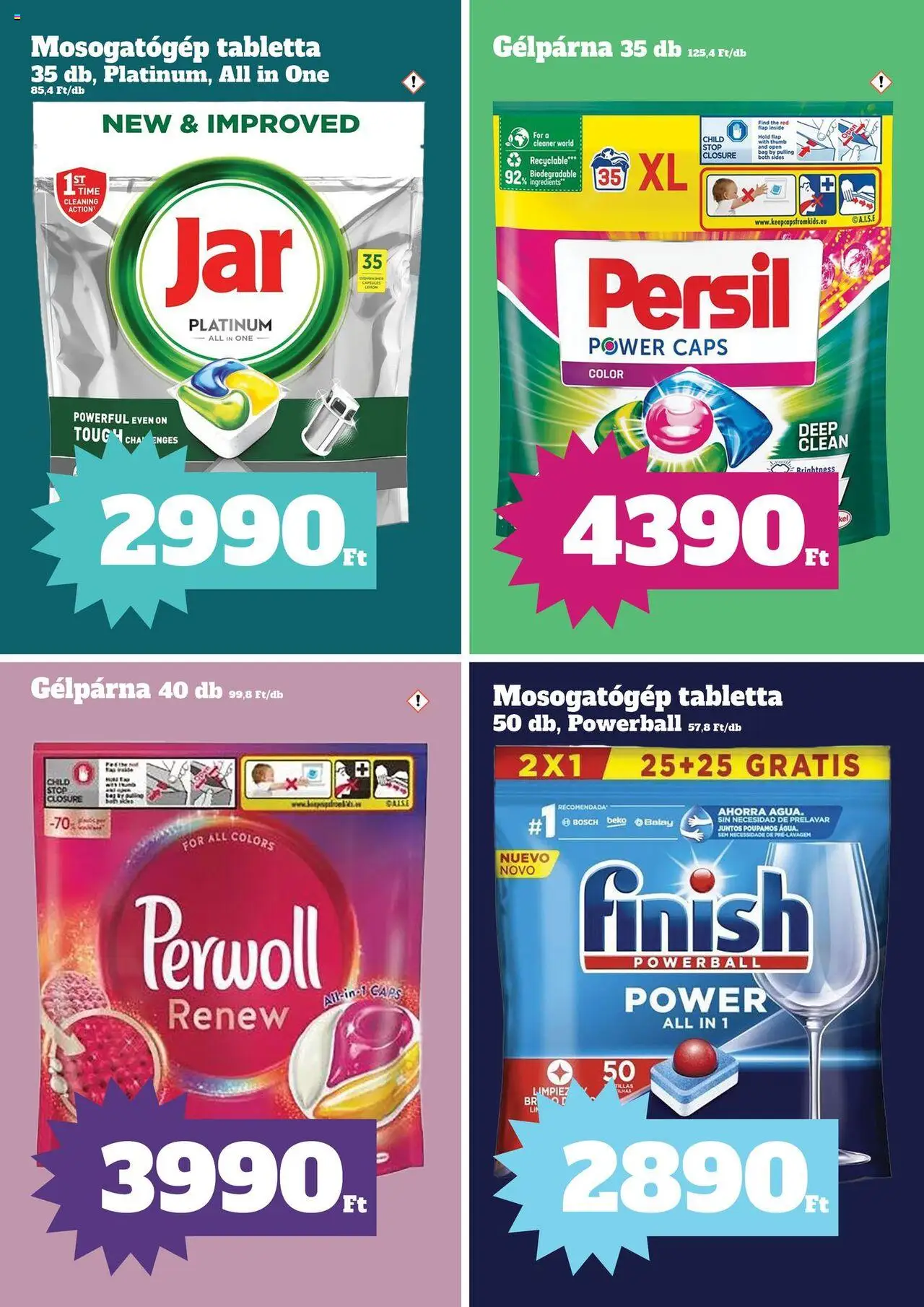 Family Diszkont akciós ujság - amely érvényes a következő dátumtól: 31.07.2025 | Oldal: 17 | Termékek: Persil, Perwoll, Mosogatógép, Mosogatógép tabletta