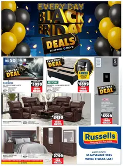 Russells specials catalogue – valid from 10.11.2025